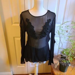 Womens mesh tops